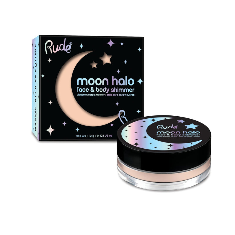 Rude Cosmetics Moon Halo Face & Body Shimmer Highlighter