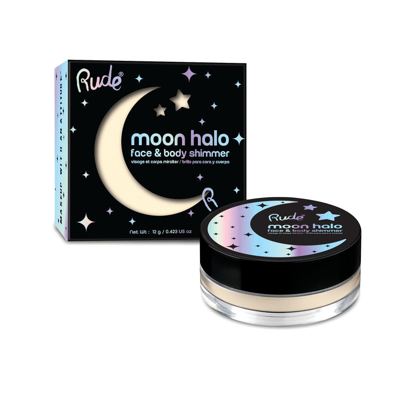 Rude Cosmetics Moon Halo Face & Body Shimmer Highlighter