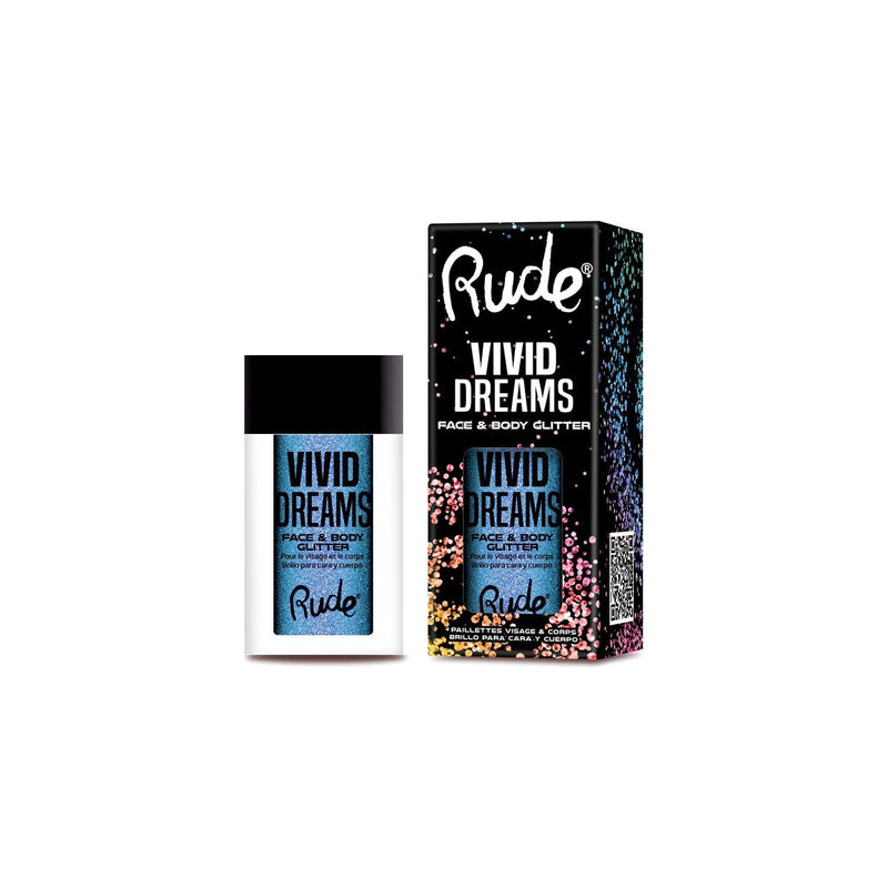 Rude Cosmetics Vivid Dreams Face & Body Glitter Loose Glitter & Pigments