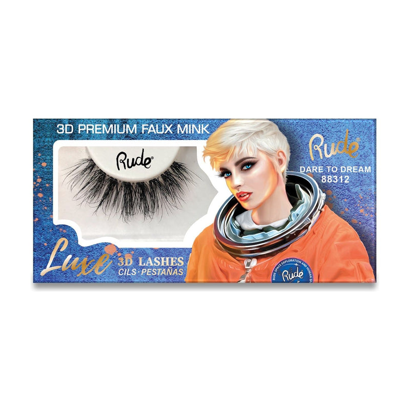 Rude Cosmetics Luxe 3D Lashes | Premium 3D Eyelashes False Lashes