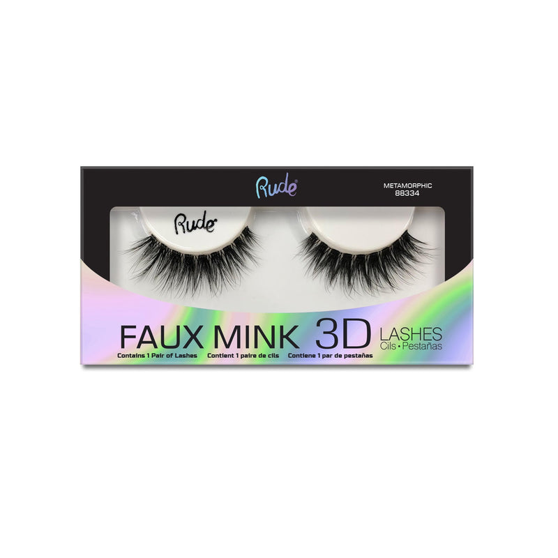Rude Cosmetics Lush - Faux Mink 3D Lashes False Lashes