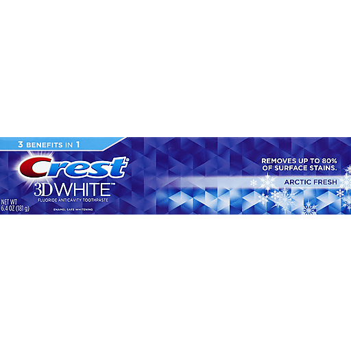Crest Crest 3D White Arctic Fresh Whitening Toothpaste - 6.4oz Toothpaste