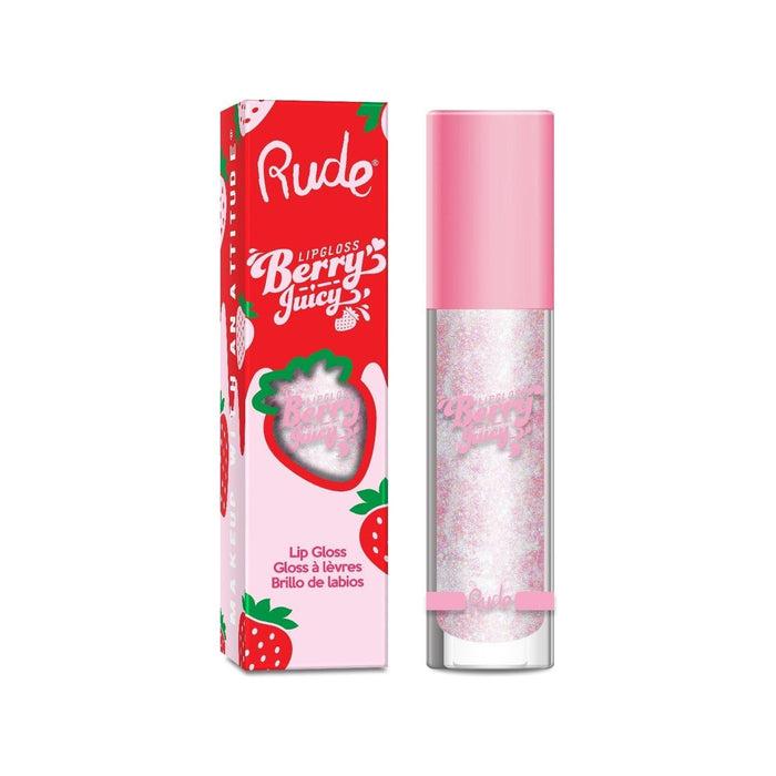 Rude Cosmetics - Rude Cosmetics - Berry Juicy Lip Gloss Display Set, 64 pcs