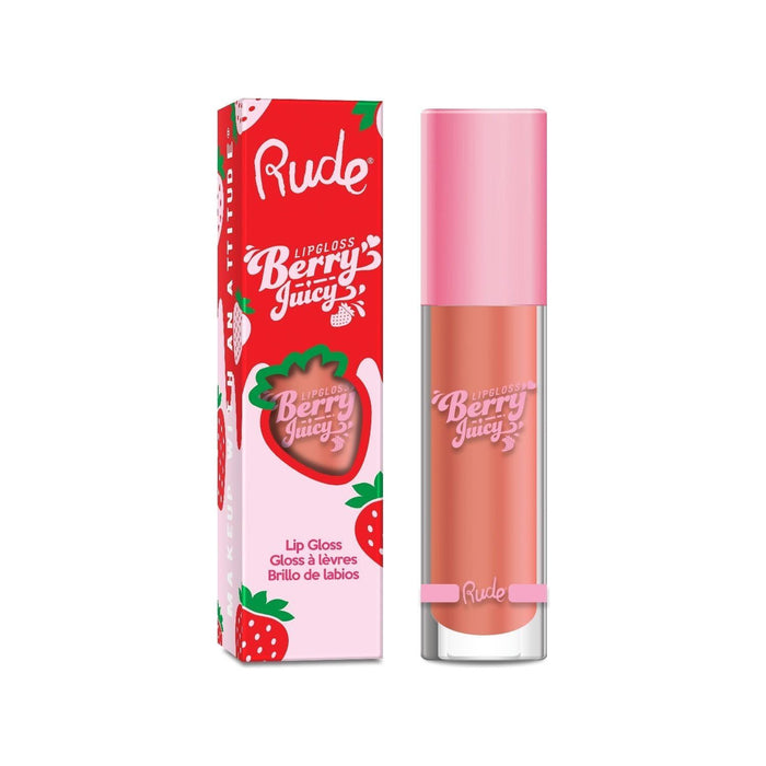 Rude Cosmetics - Rude Cosmetics - Berry Juicy Lip Gloss Display Set, 64 pcs