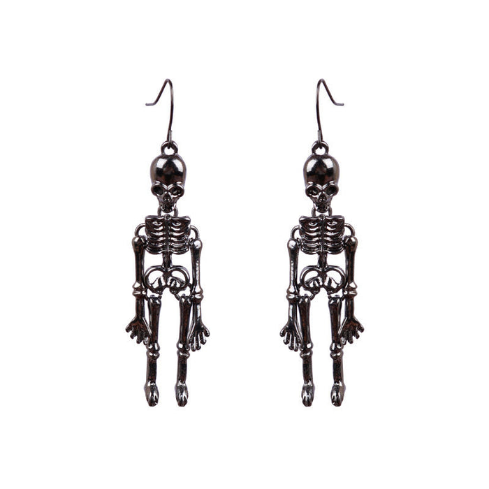 Skeleton Alloy Earrings