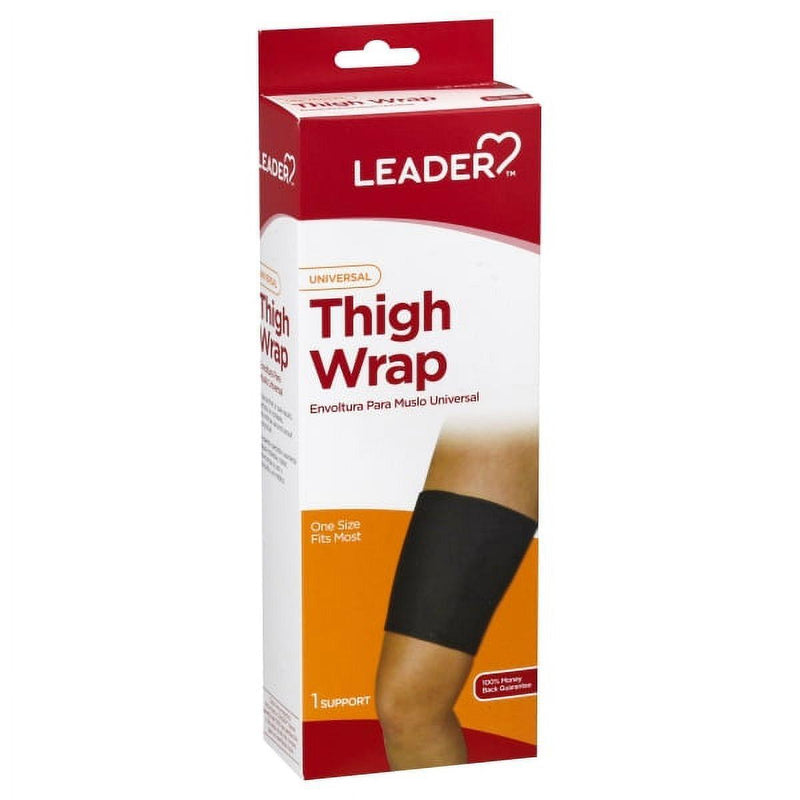 Leader Leader Thigh Neoprene Wrap, One Size Fits Most Health & Beauty White Smoke
