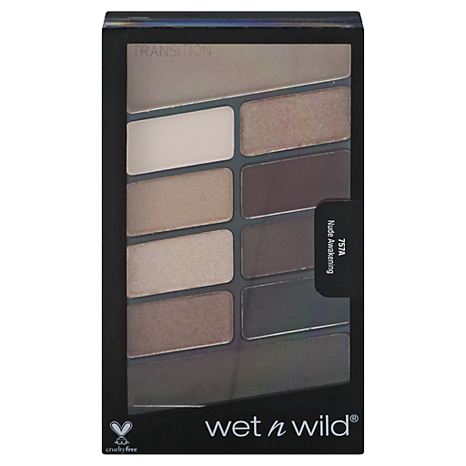 Wet N Wild Wet N Wild Color Icon Eyeshadow 10 Pan Palette, Nude Awakening Palettes