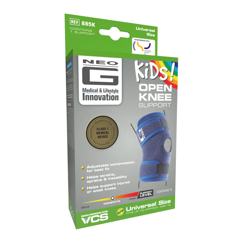 Neo G Neo G Kids Open Patella Knee Support / Brace, One Size Fits All (OSFA) Supports & Braces