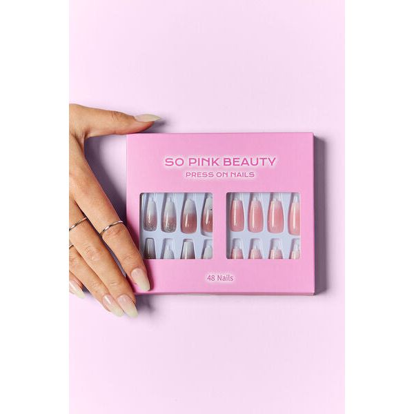 Mill's Beauty Supply SO PINK BEAUTY Press On Nails, 2 Packs Nail Products