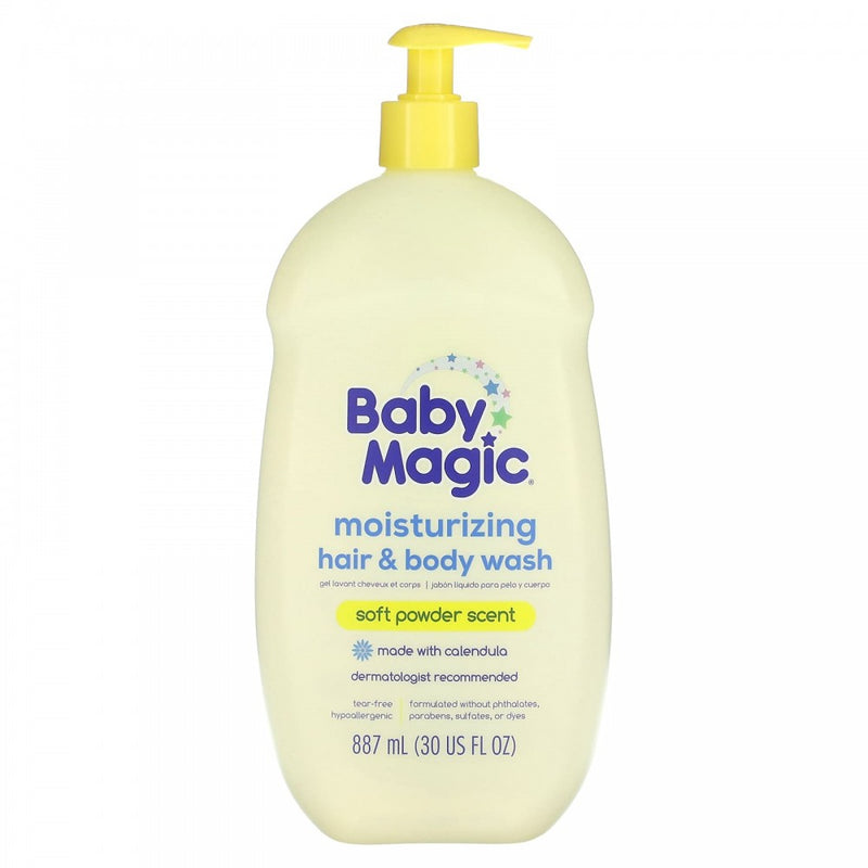 Baby Magic Baby Magic Moisturizing Hair And Body Wash, Soft Powder Scent, 30 Oz Magic & Novelties