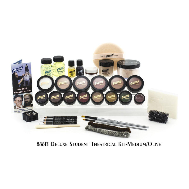 Graftobian Make-Up Company Deluxe Student Theatrical Kit