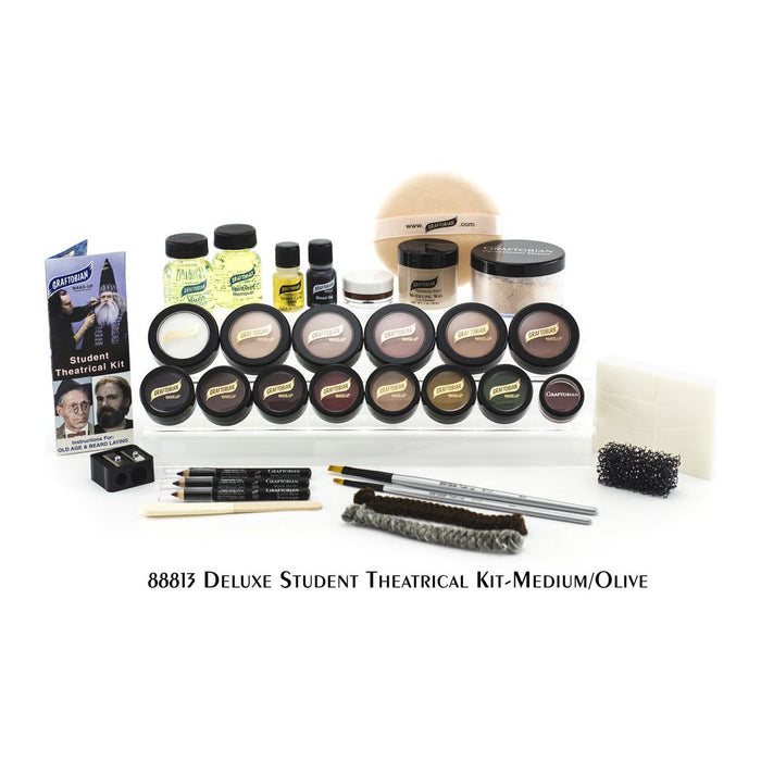 Graftobian Make-Up Company - Deluxe Student Theatrical Kit - 0.5oz