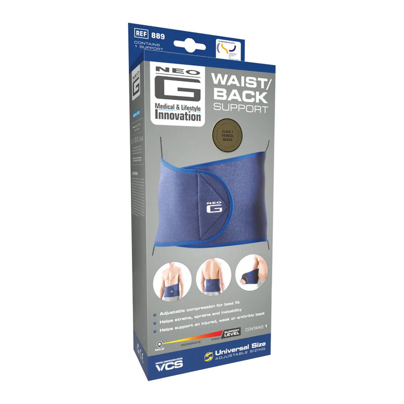 Neo G Neo G Waist & Back Support Brace | Adjustable Compression | One Size Fits Most (OSFM) Supports & Braces