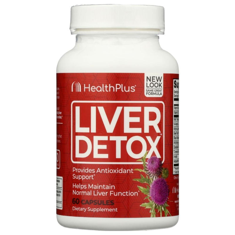 Health Plus Leader Liver Cleanse & Detox Support Supplement - 60 Capsules Vitamins & Supplements
