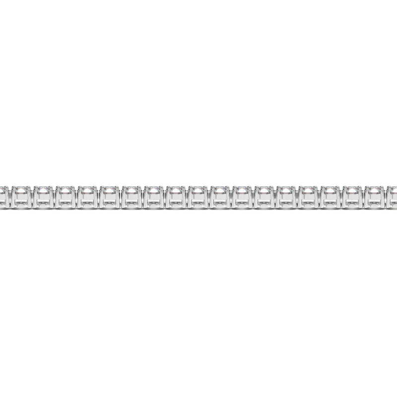 Bids.com Lab Grown Round Diamond Tennis Bracelet in 14k White Gold (5 cctw  F/G  VS2/SI1) Bracelets