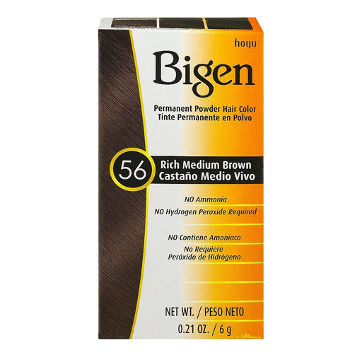 Bigen Bigen Permanent Powder Hair Color - 58 Black Brown - Ammonia Free - 0.21 oz Hair Color