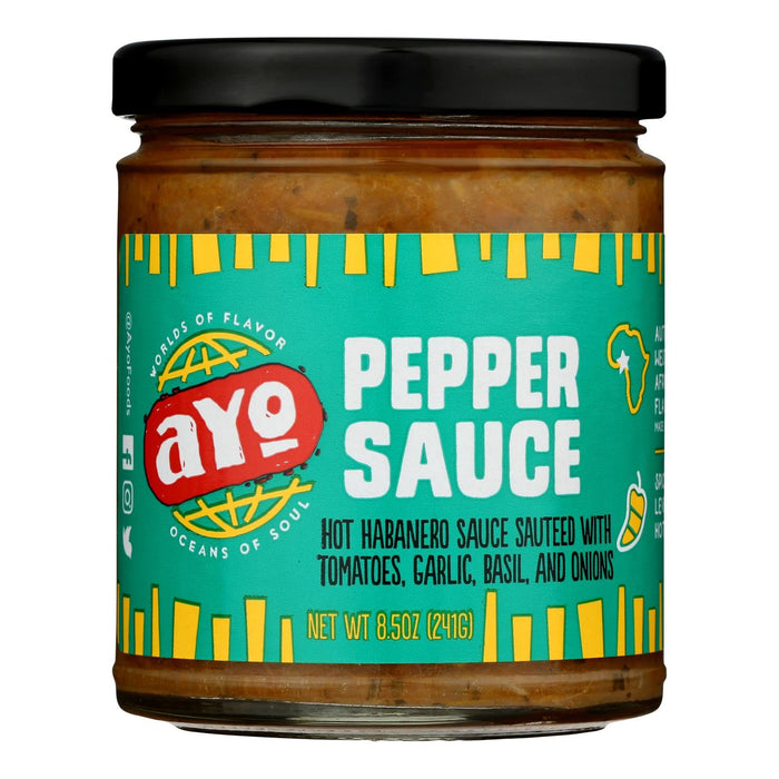 Ayo Foods - Sauce Pepper (Pack of 6-8.5 Oz)