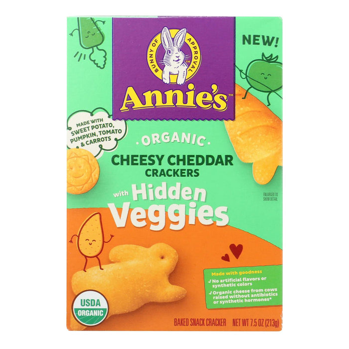 Annie's Homegrown - Cracker Cheddar & Heid Veggie (Pack of 12) 7.5 Oz