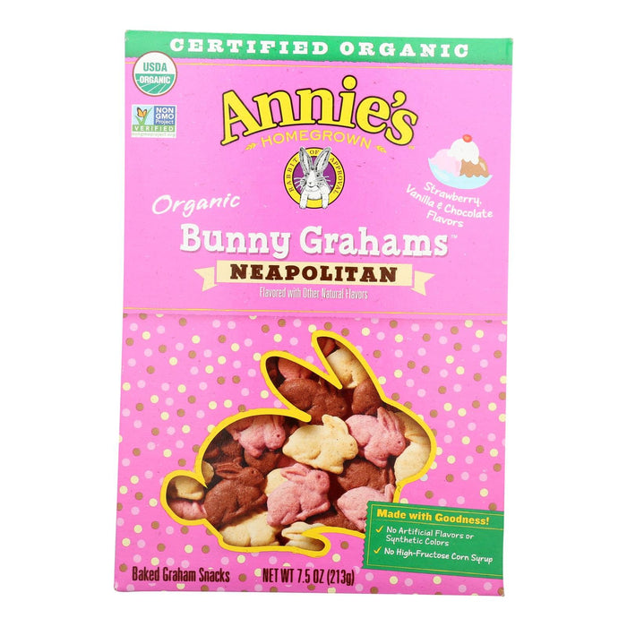 Annie's Homegrown - Crckrs Neapltn Bunnie (Pack of 12 7.5oz Boxes)