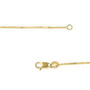 Bids.com Solid 14K Yellow Gold 0.75mm Classic Box Chain Necklace. Unisex Chain - Size 16 Inches Necklaces