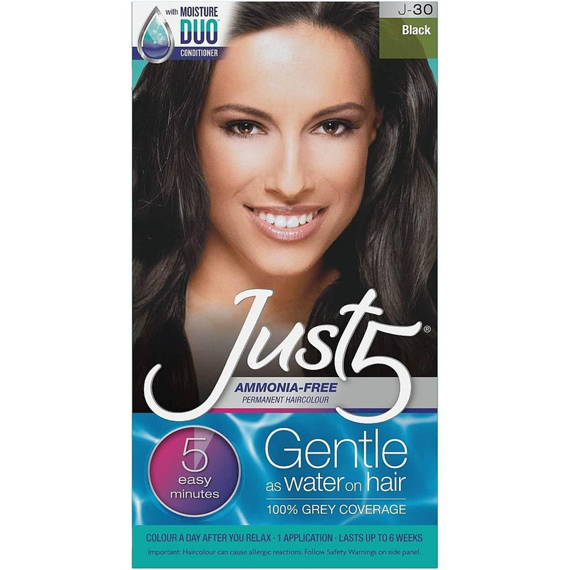 Just 5 Just 5 Women's Minute Permanent Hair Color, Black Noir Hair Color