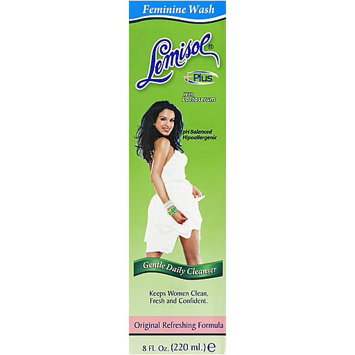 Lemisol Lemisol Feminine Wash, Plus 8 Oz Health & Beauty