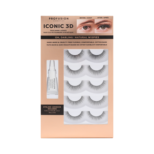 Profusion Cosmetics Iconic 3D Faux Mink Lashes Eyes