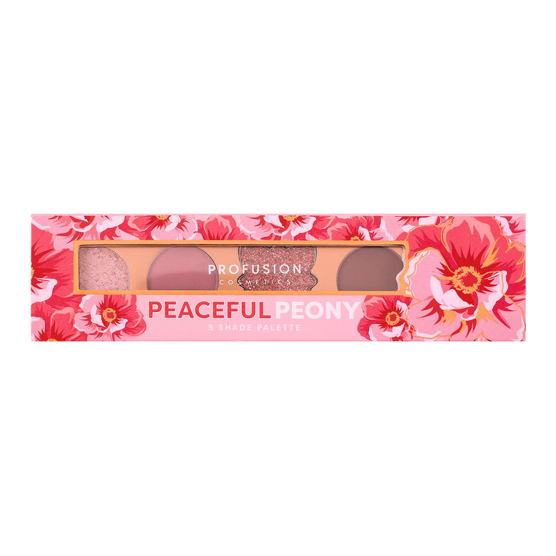 Profusion Cosmetics Blooming Hues 5 shade palette Eye