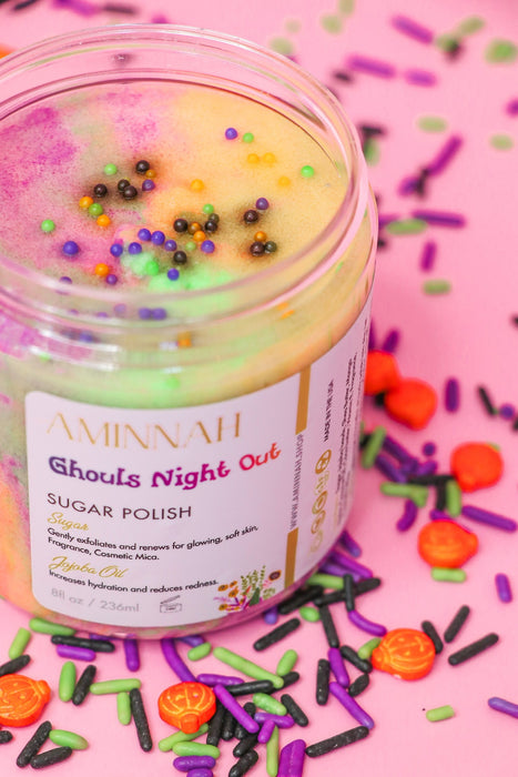 Aminnah "Ghouls Night Out" Sugar Scrub