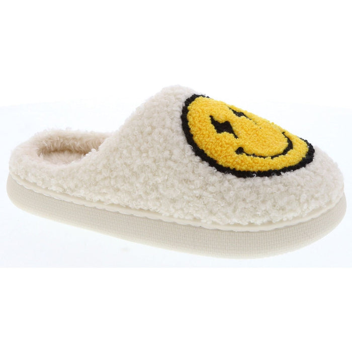 Derby Smiley Face Slippers - KIDS