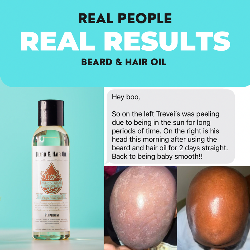 Lizzie's All-natural Products Beard & Hair Oil