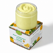 Lulu’s Holistics Lemon Turmeric Whipped Body Butter – Uneven Looking Skin Lotion & Moisturizer