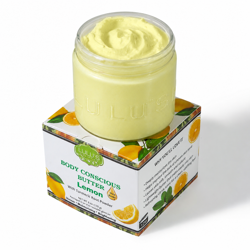 Lulu’s Holistics Lemon Turmeric Whipped Body Butter – Target Uneven Tone & Glow Lotion & Moisturizer White Smoke 1 (8oz jar),2 (8oz jars),3 (8oz jars),4 (8oz jars)