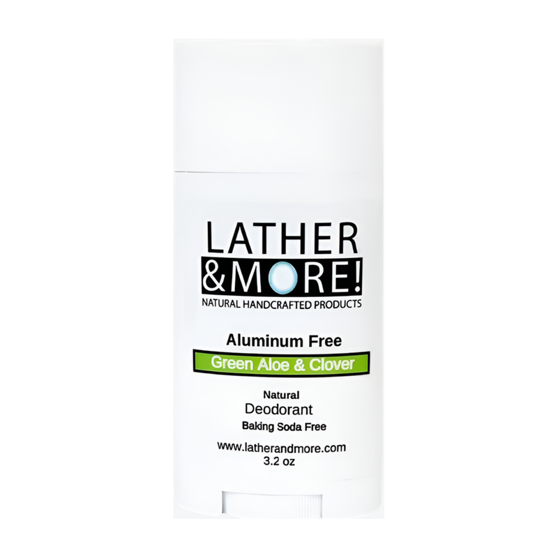 Lather and More! Green Aloe and Clover Natural Deodorant deodorant