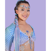 Lunautics Siren Song - Holographic Mermaid Temporary Tattoo Temporary Tattoo