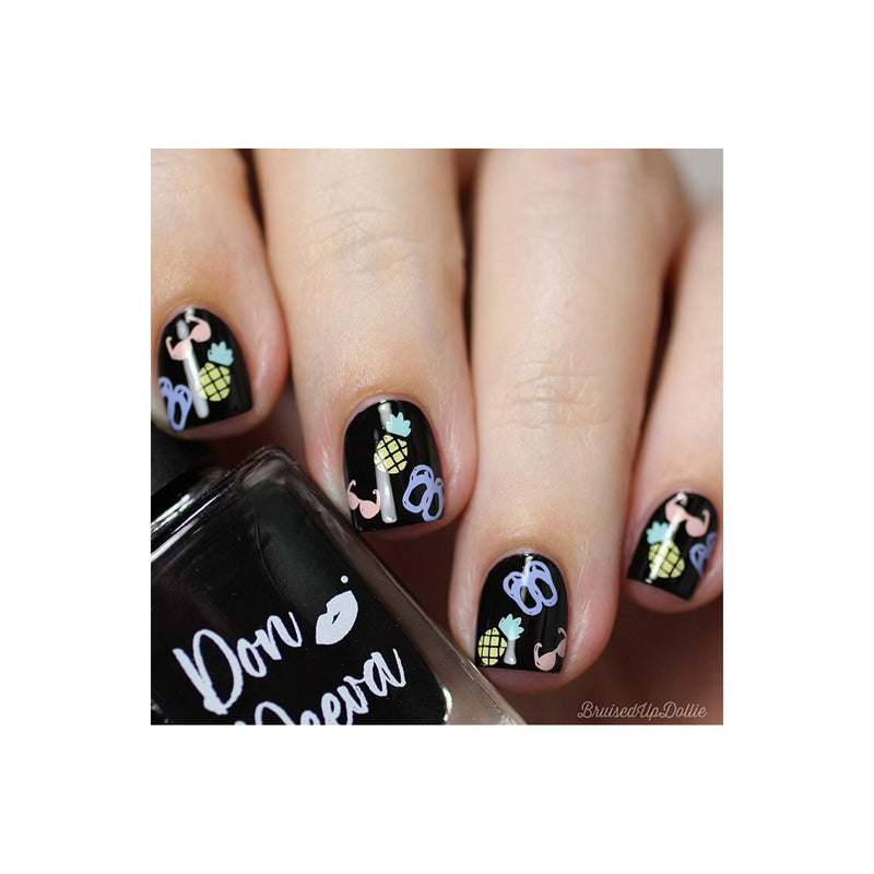 UberChic Beauty Itty Bitty Icons Stamping Plate