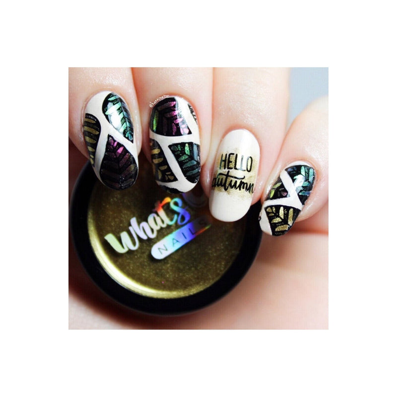 UberChic Beauty Lovely Leaves-04 Stamping Plate