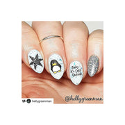 UberChic Beauty Holly Jolly, (Christmas-02) Stamping Plate