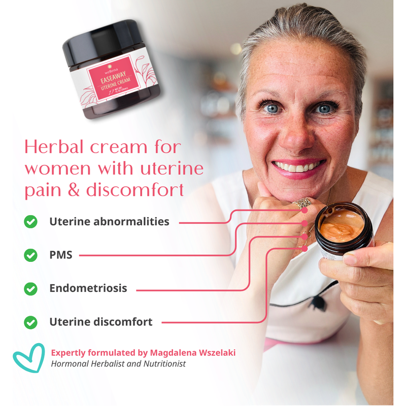 Wellena / Hormones Balance EaseAway Uterine Cream Topical Cream