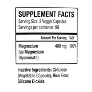 Energi Nutrition Magnesium Glycinate Supplement