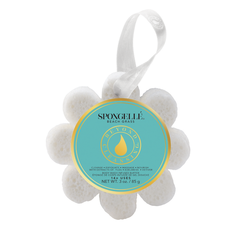 Spongellé Beach Grass | Wild Flower Soap Sponge Body Wash Infused Buffer