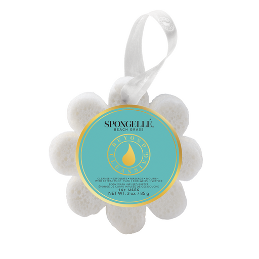 Spongellé Beach Grass | Wild Flower Soap Sponge Body Wash Infused Buffer