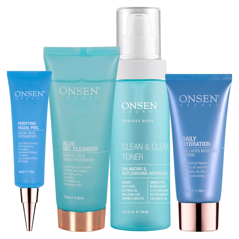 Onsen Secret Daily Essentials System Skin Care Sets