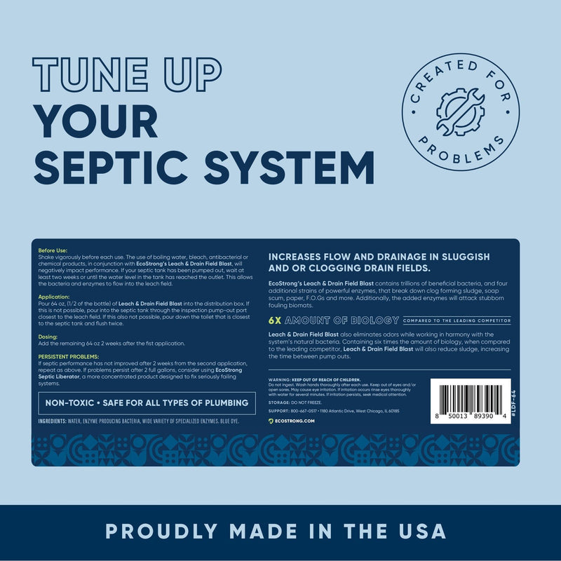 EcoStrong Leach and Drain Field Blast Drain & Septic > Septic System Problems