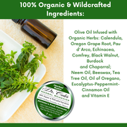 COLEHERBALS 09 - Dr. Cole's Organic Athlete’s Foot Treatment Herbal