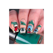 UberChic Beauty Happy Christmas, (Christmas-04) Stamping Plate