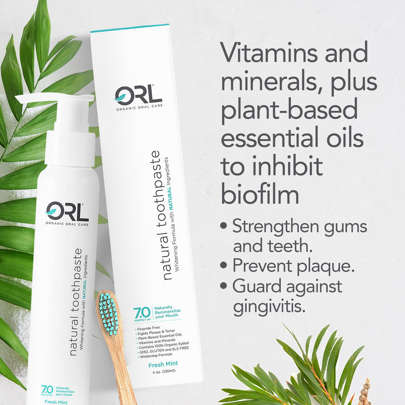 ORL Yours & Mine Toothpaste Combo - Fresh Mint & Cinnamint Bundle