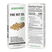SiberianGreen.com Extra Virgin Siberian Pine Nut Oil – 100% Pure & Cold Pressed Cooking Oils