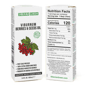 SiberianGreen.com Siberian Snowball Viburnum Oil | 100ml Extra Virgin Cold-Pressed Cooking Oils