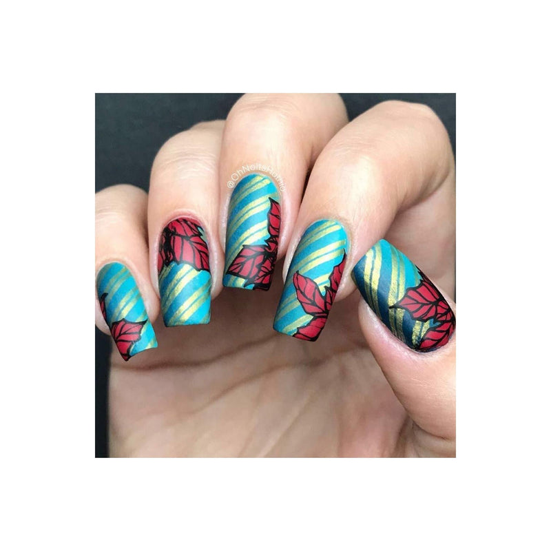 UberChic Beauty Holiday Jingle, (Christmas-03) Stamping Plate